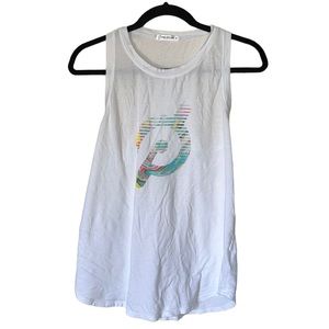 Peloton Flow Racerback Tank Top White (Sm)